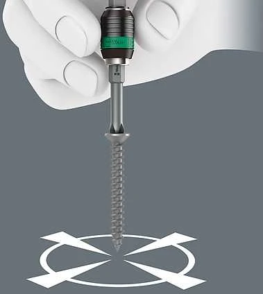 magnetinis adapteris 1/4" Rapidator antgaliams, 50 mm, Wera [05052500001]