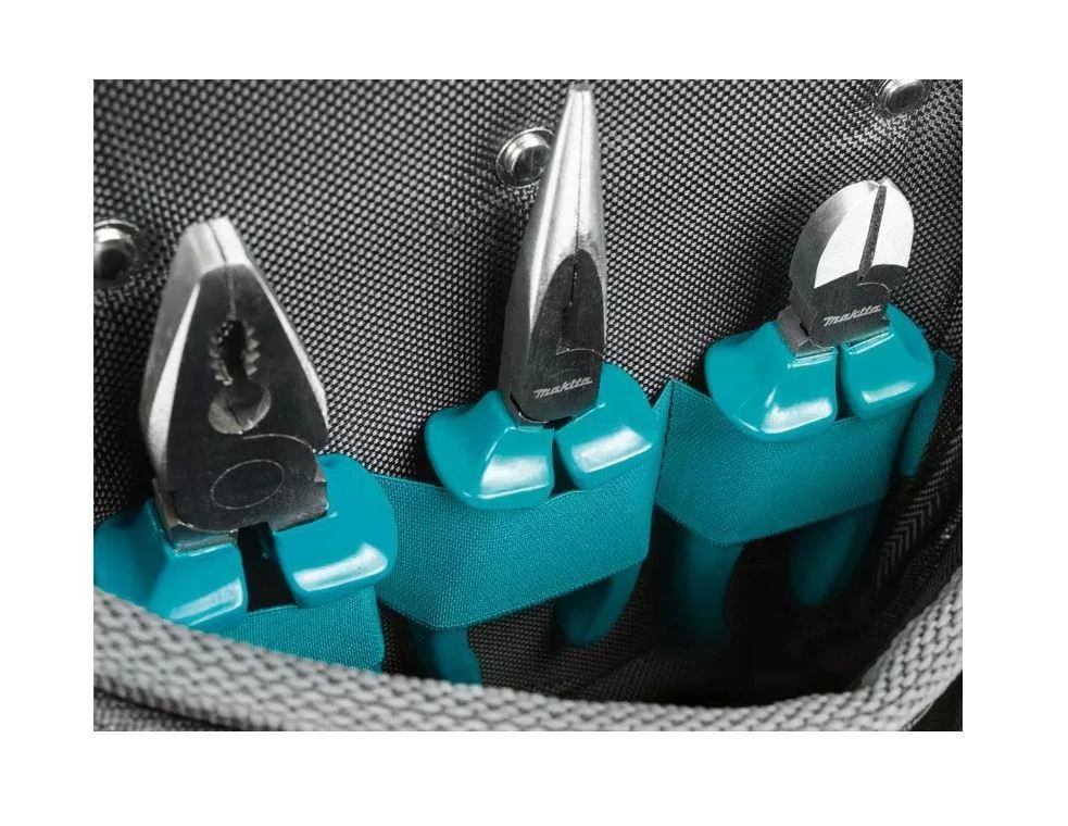 Makita 2-jų kišenių dėklas tvirtinimo detalėms. Kabinimui prie diržo. E-15198