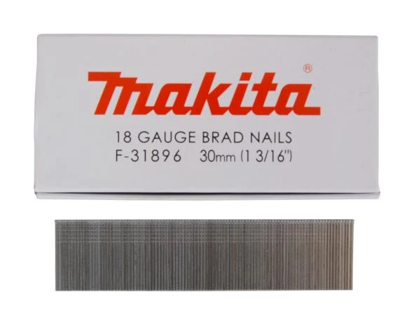 Makita Dykert smeigės 1,2x30mm, 18ga, 5000vnt F-31896 Dykert smeigės 1,2x30mm, 18ga, 5000vnt AF505, AF550H