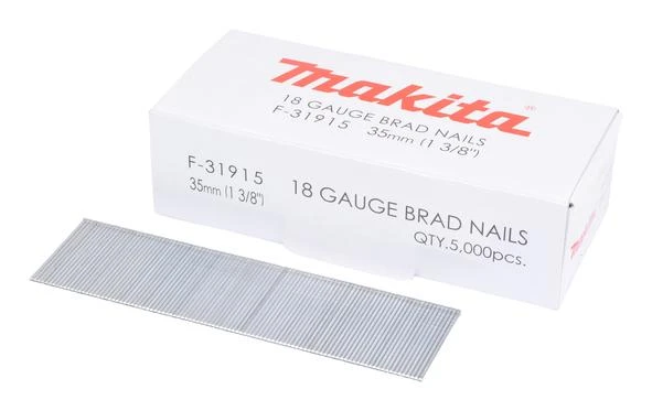 Makita Smeigės 1,2x35mm, 18ga, 5000vnt F-31915 Smeigės 1,2x35mm, 18ga, 5000vnt AF505, AF550H