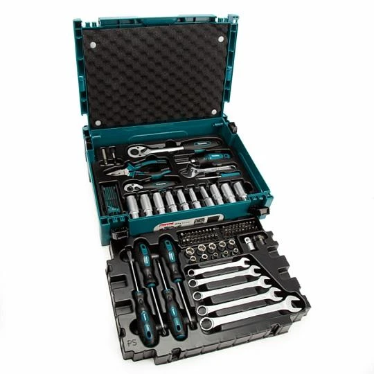 Makita E-11542 RANKINIŲ ĮRANKIŲ RINKINYS (87VNT. )
