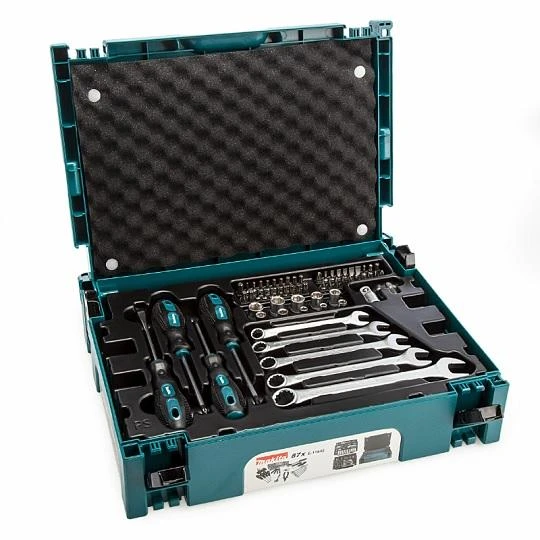 Makita E-11542 RANKINIŲ ĮRANKIŲ RINKINYS (87VNT. )