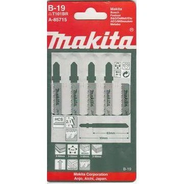 Makita Siaurapjūklio pjūkleliai B-19 (T101BR) 65MM 5Vnt. A-85715