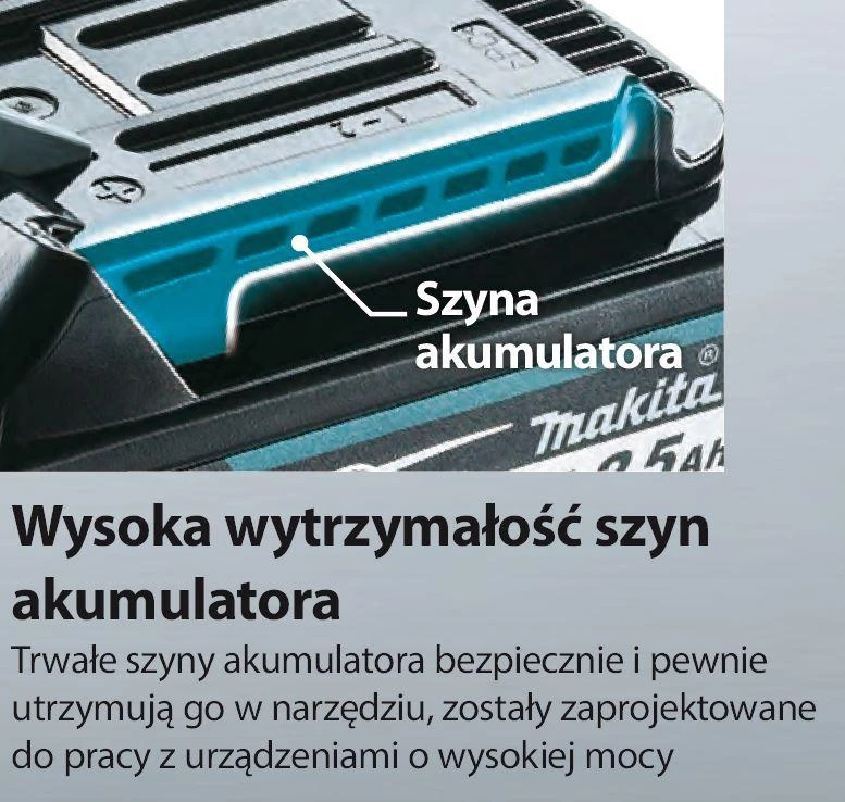 Makita 191B36-3 XGT akumuliatorius 2,5 Ah, kartoninė pakuotė