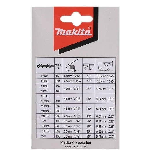 Makita Grandinės CC 35cm/14", 3/8", 1,3mm, 52H 191H11-5