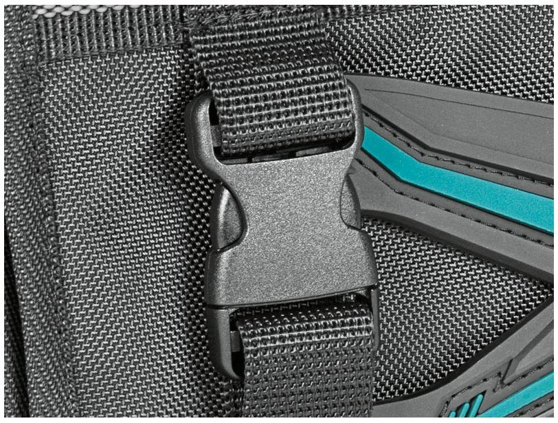 Makita E-05533 Sulankstomas įrankių dėklas su atskirais skyriais įvairiems įrankiams, su nešiojimo rankena.
