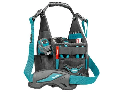 Makita E-05480 Surtvirtintas 4-jų skyrių, universalus, atviras keturkampis krepšys įrankiams.