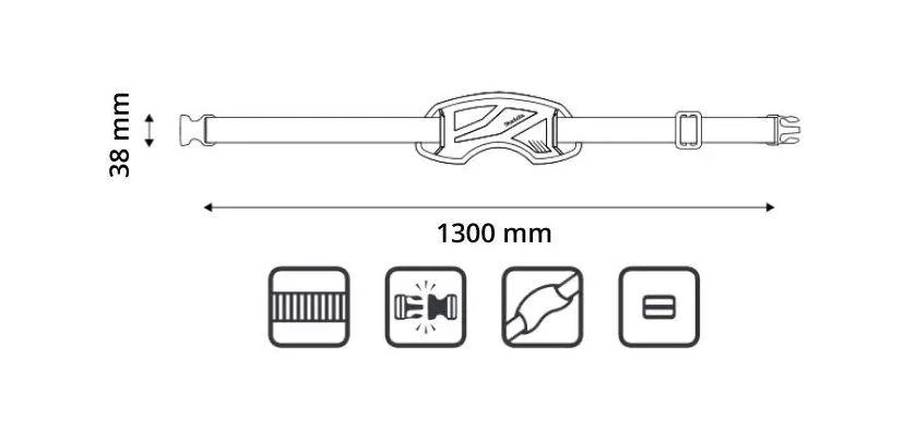 Makita Greitai nusegamas juosmens ir pečių diržas. E-05290