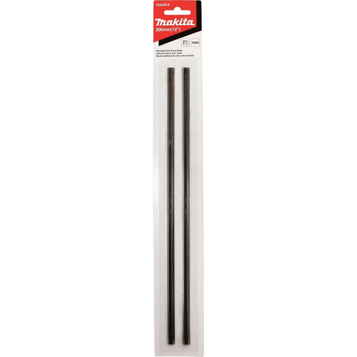 Makita 306mm HSS obliavimo peiliai pakuotėje