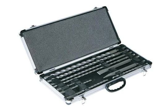 Grąžtas Grąžtų ir kaltų komplektas betonui Makita D-42385; SDS-plus; 10 vnt.