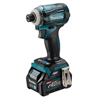 Makita TD001GM201 Smūginis suktuvas XGT, 1/4", 220Nm, bešepetėlinis variklis, 2X4,0Ah, greitasis kroviklis; MAKPAC lagaminas