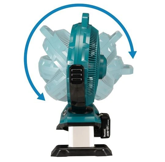 Makita DCF301Z Akumuliatorinis ventiliatorius 14,4V/18V, be akumuliatorių ir kroviklio!
