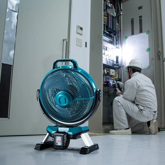 Makita DCF301Z Akumuliatorinis ventiliatorius 14,4V/18V, be akumuliatorių ir kroviklio!