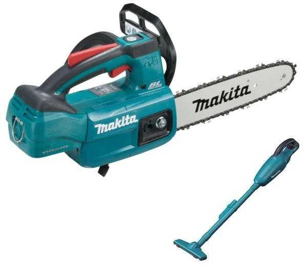 Makita DUC254Z Akumuliatorinis grandininis pjūklas, 18V Li-Ion. Komplektuojamas be akumuliatoriaus ir kroviklio
