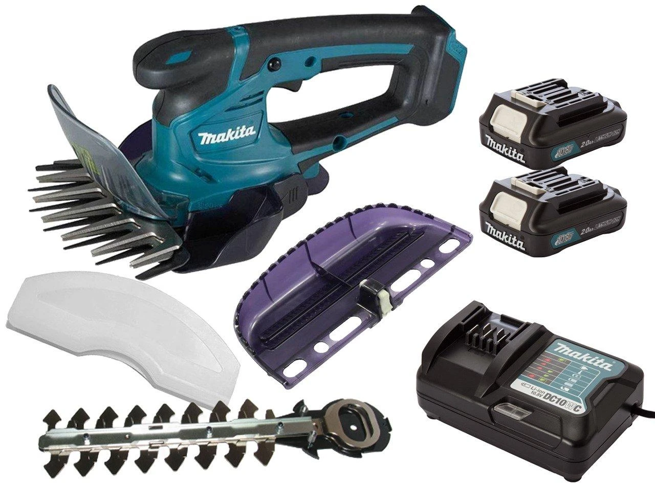 MAKITA ŽOLĖS IR GYVATYBĖS ŽIRKLĖS 10.8V 2x2.0Ah LI-ION UM600DWAEX