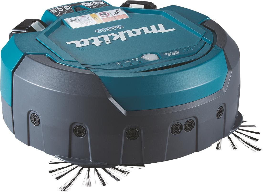 Dulkių siurblys - robotas Makita DRC200Z 2x18V Li-Ion, be akumuliatorių ir kroviklio!