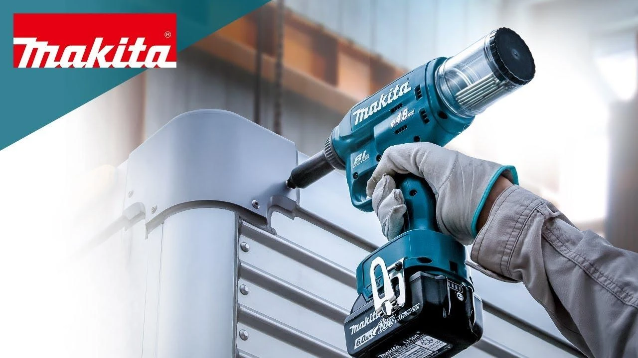 Akumuliatorinis kniediklis Makita DRV150ZJ; 18 V (be akumuliatoriaus ir pakrovėjo)