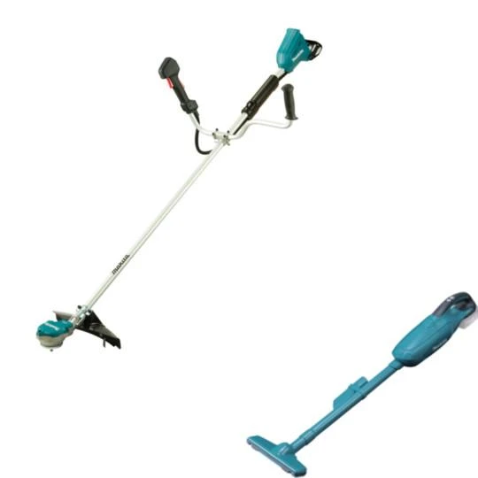 Akumuliatorinė žoliapjovė Makita DUR368AZ, 2x18V, 350mm, bešepetėlinis, be akumuliatorių ir kroviklio