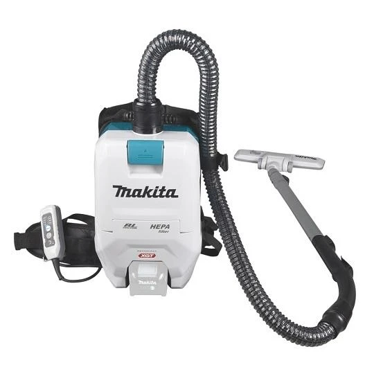 Makita VC008GZ Akumuliatorinis (kuprinė) dulkių siurblys 40V XGT, komplektuojama be akumuliatorių ir kroviklio!
