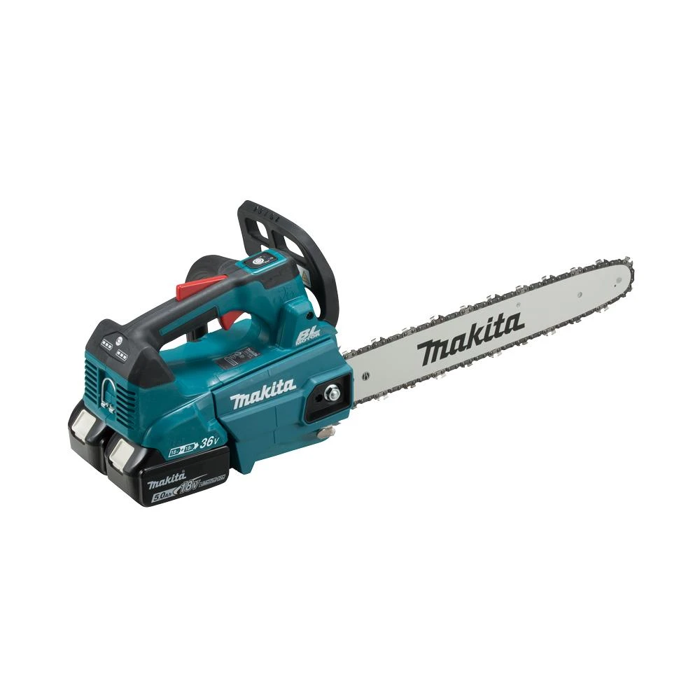 Grandininis pjūklas Makita DUC406PT2B; 2x18 V; 2x5,0 Ah akum.; 40 cm juosta