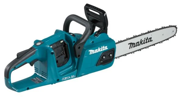 Grandininis pjūklas akumuliatorinė pjūklas grandininis 35cm, 2x18V Li-Ion LXT Makita [DUC355Z] + Dovana rękawice