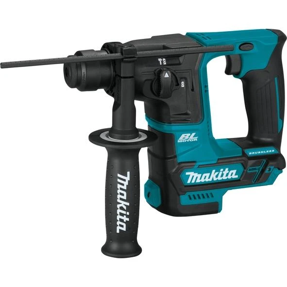 Makita HR166DZ Akumuliatorinis perforatorius 10,8V; BL-motor; Be akumuliatorių ir kroviklio!