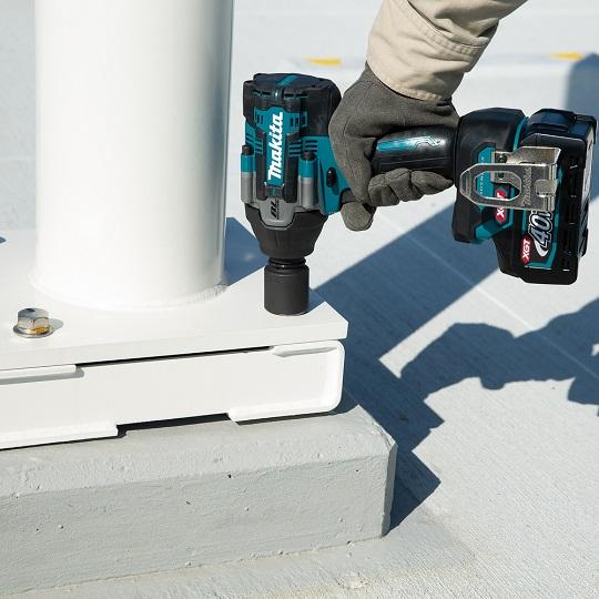 Makita TW007GM201 Akumuliatorinis smūginis veržliasukis 40V XGT, 2x4.0Ah, 1/2", 760Nm, BL-M,