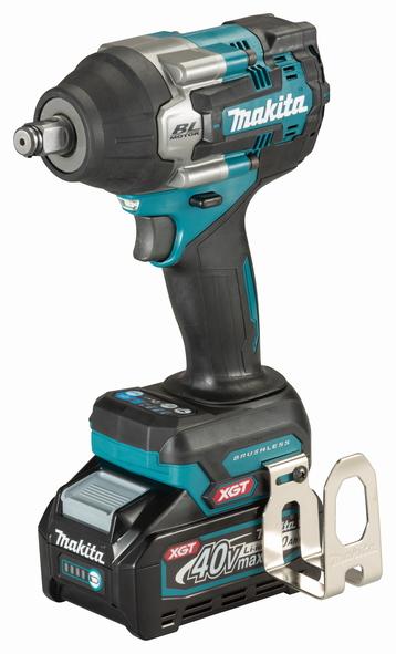 Makita TW007GM201 Akumuliatorinis smūginis veržliasukis 40V XGT, 2x4.0Ah, 1/2", 760Nm, BL-M,