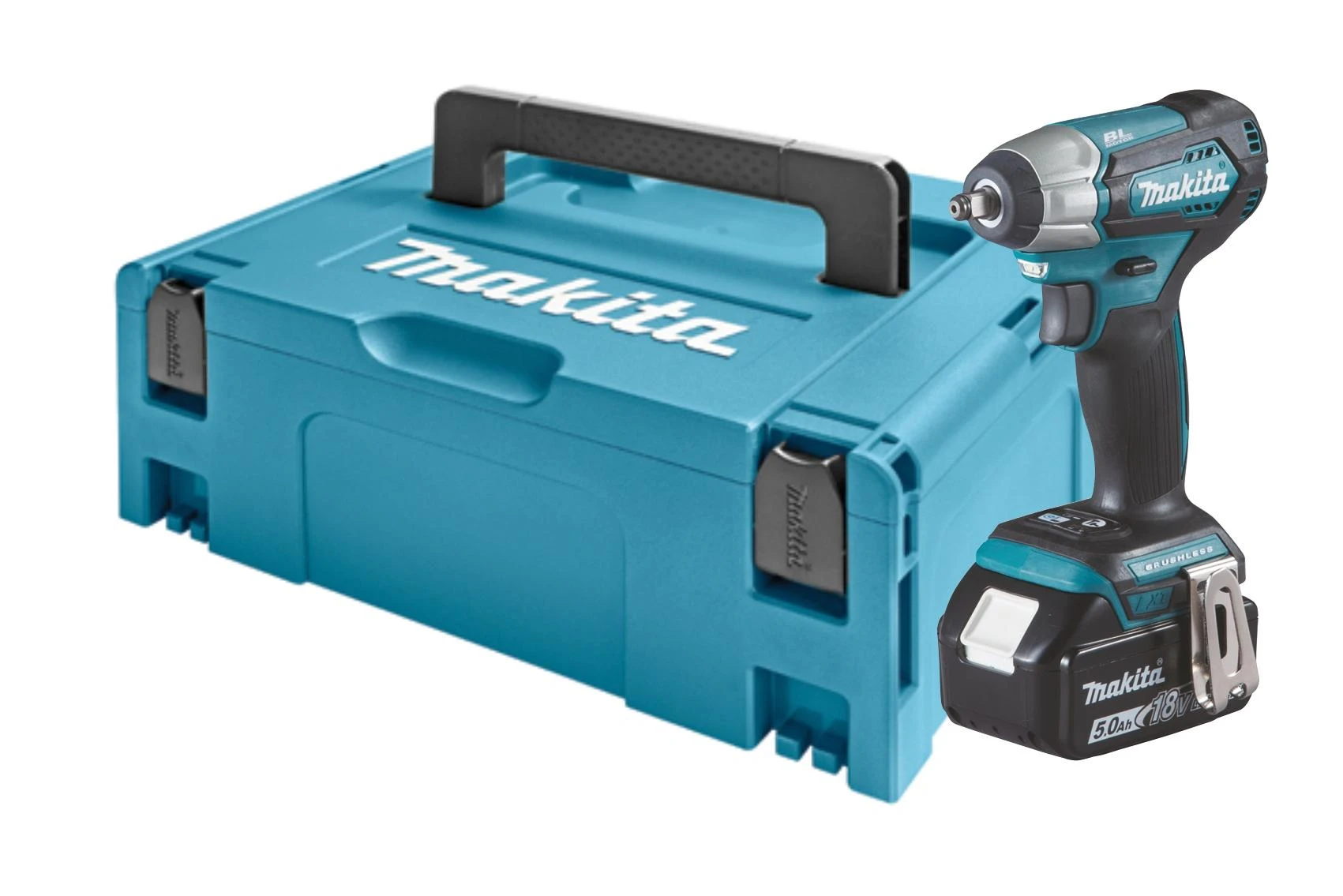 Makita DTW180 veržliasukis su lagaminu