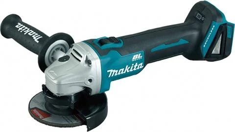 Makita Akumuliatorinis kampinis šlifuoklis DGA504ZJ 18V, 125mm su lagaminu (Be akum. ir kroviklio)