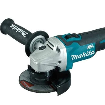 Makita Akumuliatorinis kampinis šlifuoklis DGA504ZJ 18V, 125mm su lagaminu (Be akum. ir kroviklio)