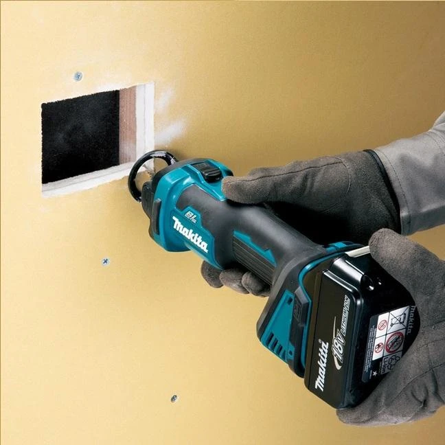 Makita DCO181Z Akumuliatorinis freza gipso kartonui, 18V Li-ion, BL-motor, Be akumuliatorių ir kroviklio