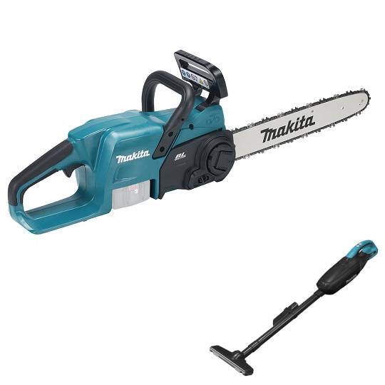 Grandininis pjūklas akumuliatorinė pjūklas grandininis 40cm, 18V Makita [DUC407ZX3] Li-Ion + Dovana rękawice