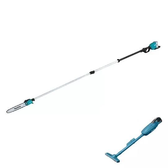 Grandininis pjūklas Makita DUA301Z Cordless telescopic pole saw, 2x18V BL-motor, 300mm, 20 m/s. be akumuliatoriaus ir kroviklio