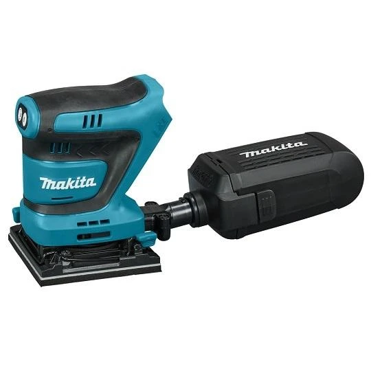 MAKITA akumuliatorinis ekscentrinis šlifuoklis DBO480Z 18V 93x185mm be akumuliatoriaus ir kroviklio