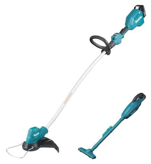 Makita akumuliatorinė žoliapjovė DUR189RFE, 2x3.0Ah