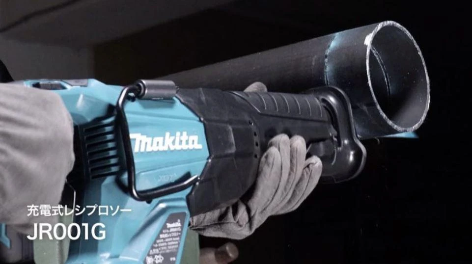 akumuliatorinė pjūklas szablasta, 2x2.5Ah, XGT 40V max, Makita [JR001GD201]