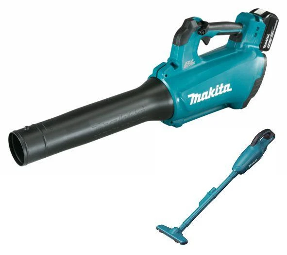 Makita DUB184RT Akumuliatorinis pūstuvas, 18 V, 1x 5.0Ah, DC18RC, Li-ion, BL variklis, 12.7m³/min