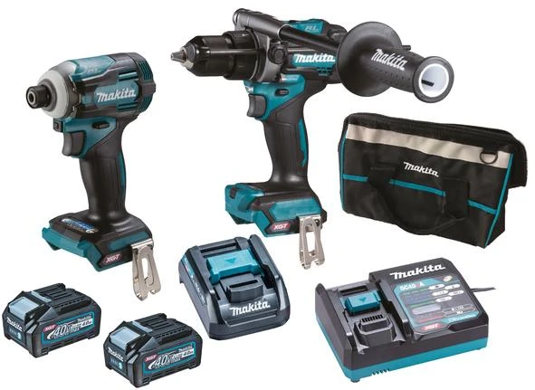 Makita XGT akumuliatorinių įrankių rinkinys su priedais