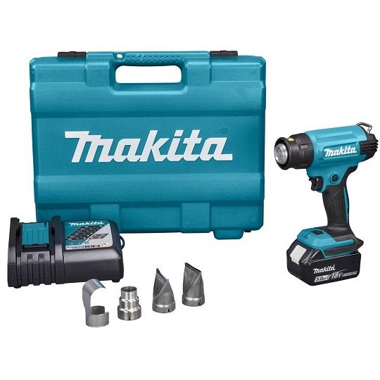 MAKITA techninis fenas 18V DHG181RT 18V, 1x5,0Ah