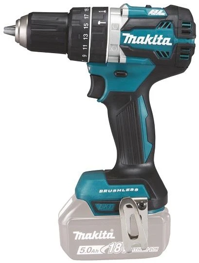 Makita DHP484 smūginis gręžtuvas su 5.0Ah baterija