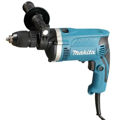 Makita smūginis gręžtuvas HP1631K 710W 1.9 kg, su lagaminu