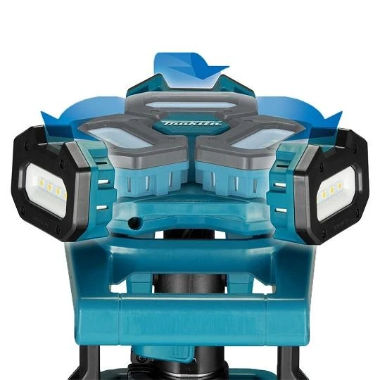 Makita LXT® akumuliatorinis darbinis žibintas DML814 18V • 14,4V • 1250 lx