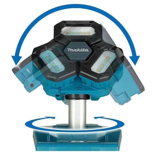 Makita LXT® akumuliatorinis darbinis žibintas DML814 18V • 14,4V • 1250 lx