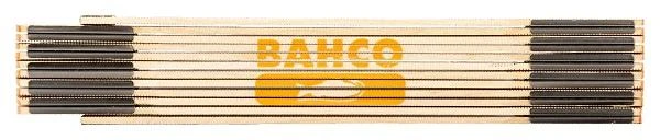 medinė sulankstoma taisyklė 2 m, 12 dalių, Bahco [WR2-12]