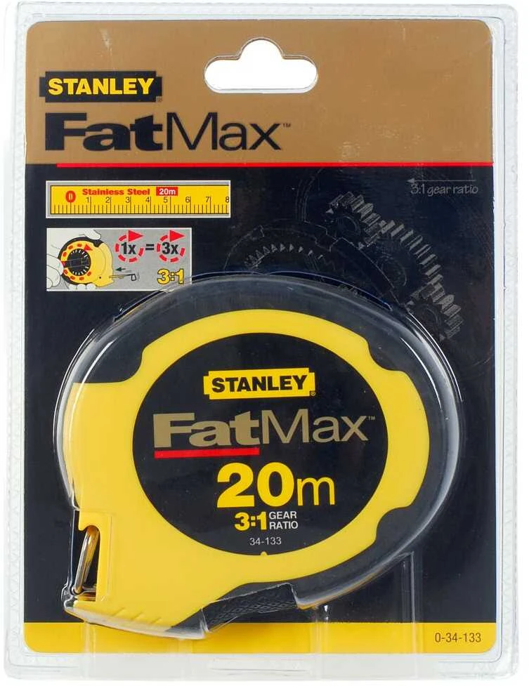 Matavimo ruletė Stanley 0-34-133; 20 m