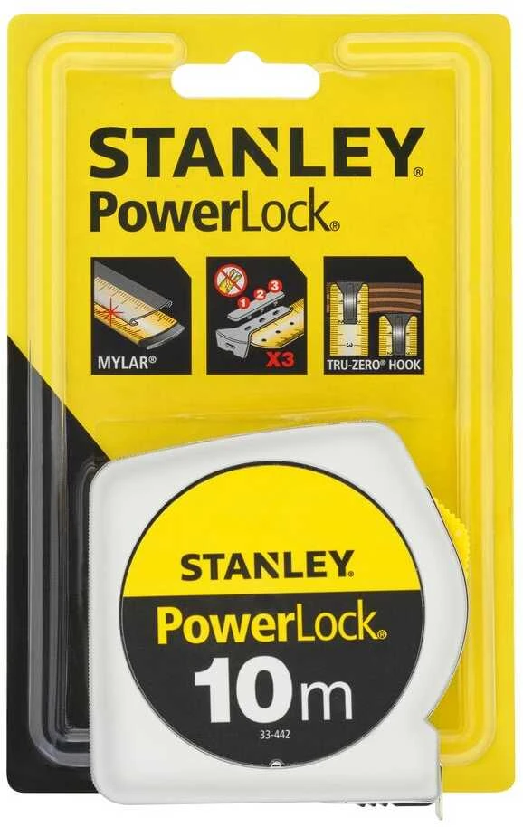 Matavimo ruletė Stanley PowerLock 1-33-442; 10 m
