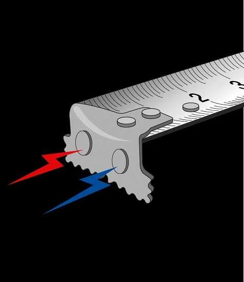 Ruletė Bahco Inox MTS 5m x 25mm su aut. stabdžiu, gumuota, magnetas