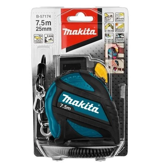 Matavimo ruletė Makita B-57174; 7,5 m