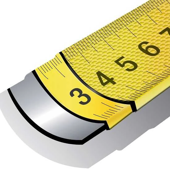 8 m Bahco ritininė juosta [MTB-8-25-M-E], metrinė, magnetinė